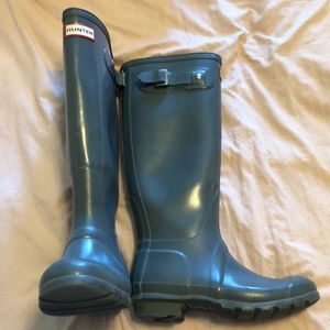 Hunter rain boots!